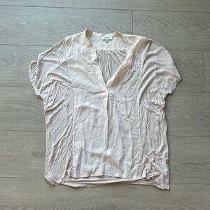 Silky light pink top - Babaton size M